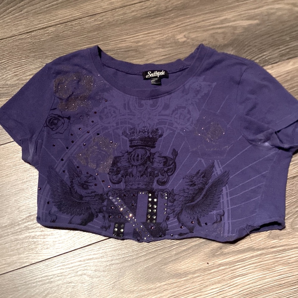 Southpole cropped shirt